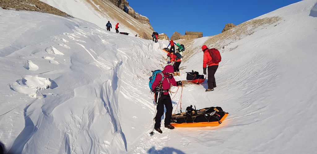 Expedice Špicberky 2019 pod vedením Martina Ksandra z Expedition clubu