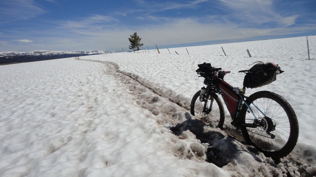 Markéta Peggy Marvanová - závod Tour Divide