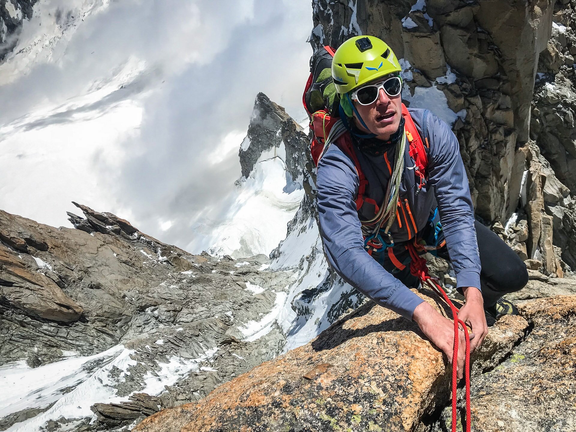 Aiguilles du Diable na Mont Blanc du Tacul, 07/2020