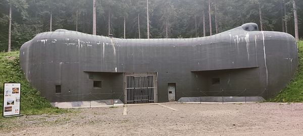 Pevnostní opevnění v Orlických horách u hranic s Polskem