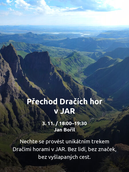Přednáška Přechod Dračích hor