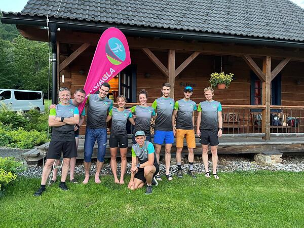 Koncentrace týmu před závodem LHUT