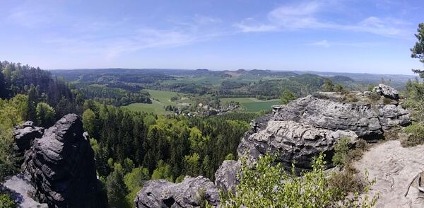 Lesní stezka Labské pískovce: „krátká“ dálková trasa 100 km