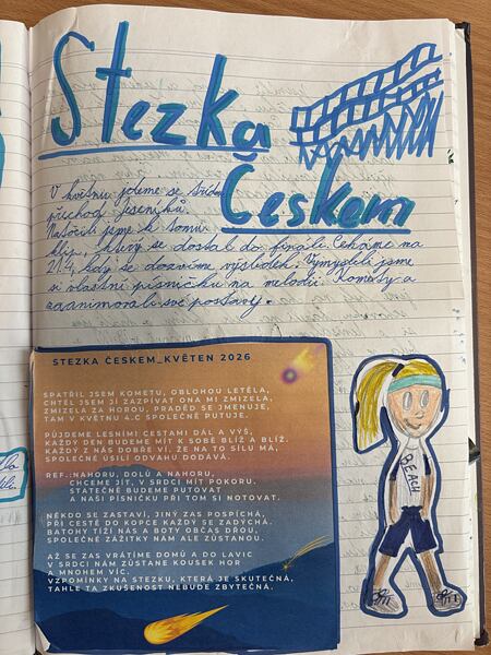 z deníčku dětí k projektu Stezka Českem pro školy 2026