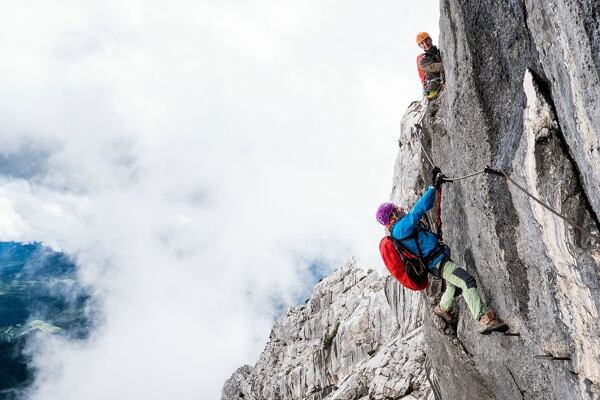 Nasaďte takové tempo, aby vám síly vydržely až do konce zajištěné cesty