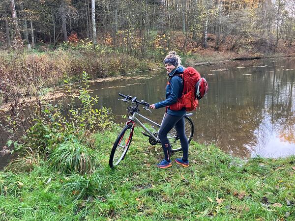 Batoh Osprey Tempest Pro 30 Lady – při jízdě na kole neposkakuje