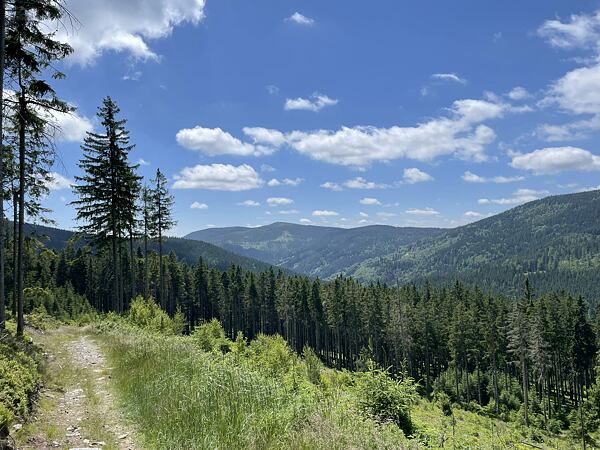 Seběh k oboře odkrývá první panoramata