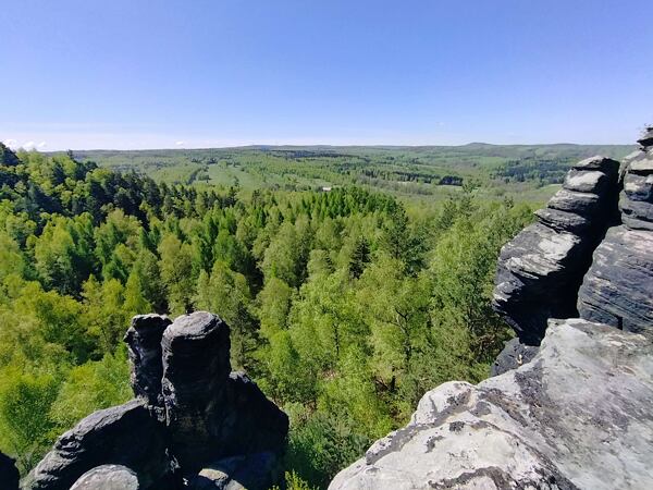 Lesní stezka Labské pískovce: „krátká“ dálková trasa 100 km