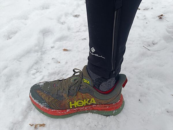 Kalhoty Ronhill M Tech Winter Tight Man – reflexní logo