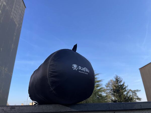 Pánská zateplovací bunda Rafiki Dante – bunda v kompresním obalu