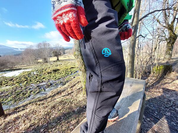 Kalhoty Ternua RAIMI 2.0 Kids – předtvarovaná kolena