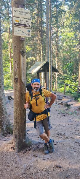 Honza Sedláček na Stezce Českem