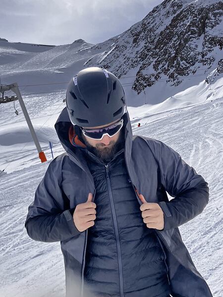 Pánská bunda Patagonia Boulder Fork Rain - volnější střih