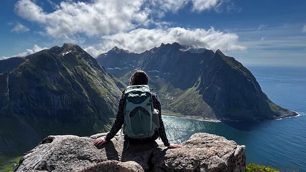Nejhezčí pohled na celý záliv jsme měli z kopce Ryten