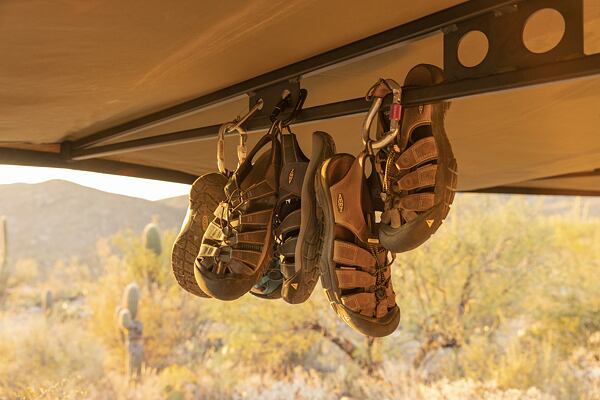 KEEN sandály jsou vybavené přírodní antibakteriální úpravou, stačí je po použití dostatečně vyvětrat a vysušit