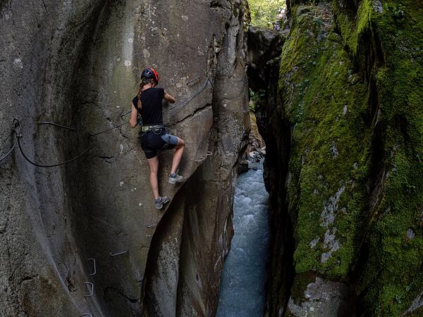 ferraty mohou mít různou obtížnost, předem si zjistěte oficiální hodnocení obtížnosti