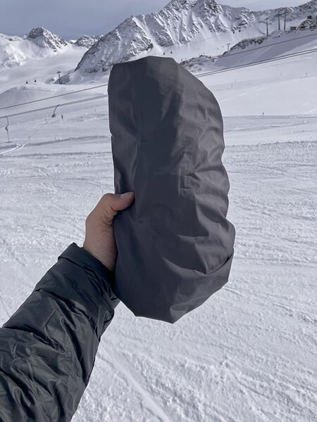 Pánská bunda Patagonia Boulder Fork Rain - výborná sbalitelnost