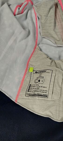 Mikina Crazy PULL OXYGEN PRINTED Lady – materiál Graphene