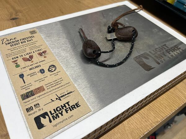 Křesací deska - vyzkoušejte jak pracovat s podpalovači a křesadly