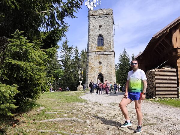 Pánské běžecké boty Salomon Genesis – na rozhledně Přední Žalý