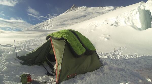 První péřové spacáky
