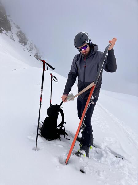 Pánská bunda Patagonia Boulder Fork Rain - v Alpách obstála na výbornou