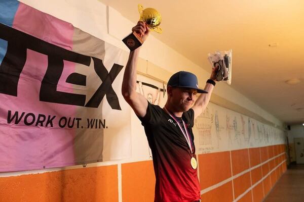 Adam Korecký se v Pražská 100 umístil na 3. místě