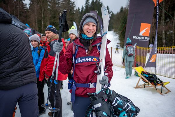 Rock Point skialp day a hobby závod Šumavský rys 2026 přilákal mnoho zájemců