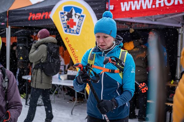 Součástí Rock Point skialp day a hobby závodu Šumavský rys 2026 byly rozsáhlé přednášky Horské služby o pohybu v zimních horách a první pomoci