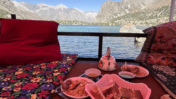 Fanské hory - trek v Tádžikistánu