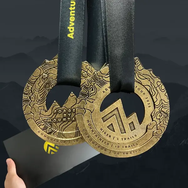 Medaile z výzvy Adventurer Trour 2026
