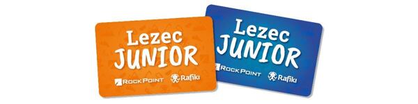 karta lezec junior zlevní v Rock Pointu nákup lezeckého vybavení