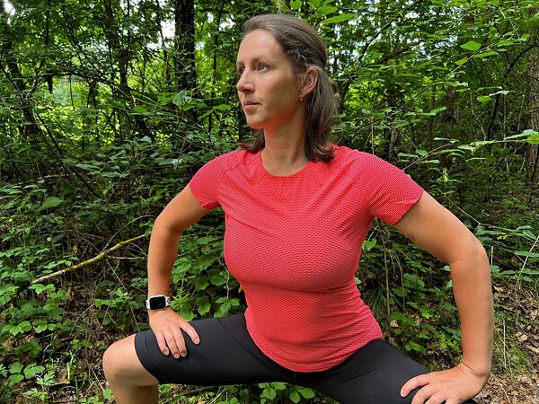 Triko Nanoweight je lehlé jako pírko, z pružného rychleschnoucího materiálu a příjemné na omak