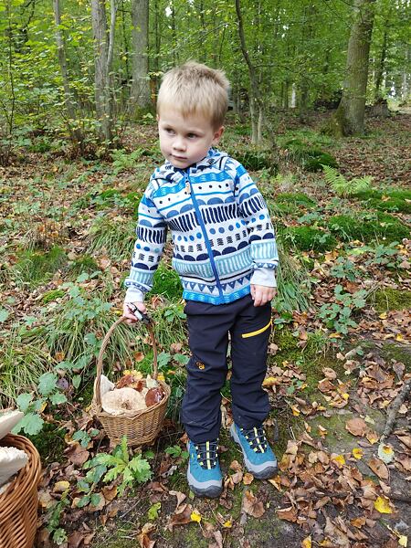 Dětské boty KEEN Targhee IV MID WP Children – v lese