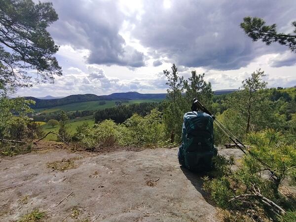 Lesní stezka Labské pískovce: „krátká“ dálková trasa 100 km