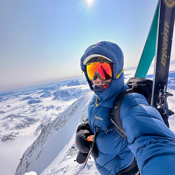 Miloš Bohoněk na skialpové expedici Mt. Denali