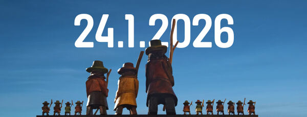 Dřevění Krakonošové pro výtěze jednotlivých závodů O dřevěného Krakonoše