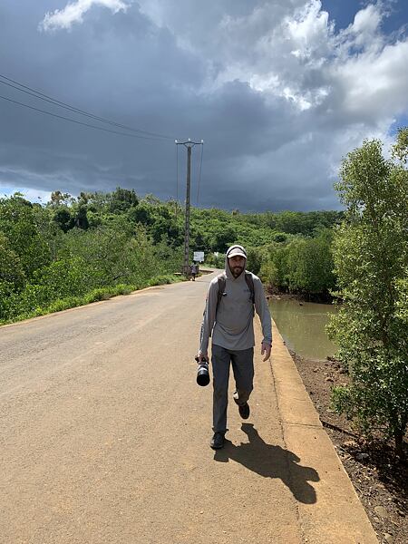 Cesta podél mangrovů k&nbsp;národnímu parku Lokobe