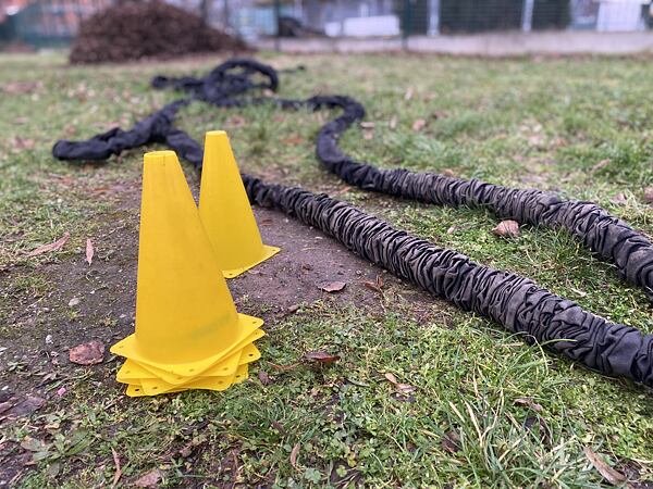 Venku může být silový trénink velmi kreativní