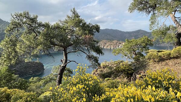 Dechberoucí výhledy na Lýkijské stezce