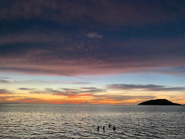 Západ slunce na Nosy Be