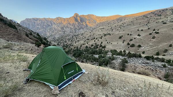 Fanské hory - trek v Tádžikistánu