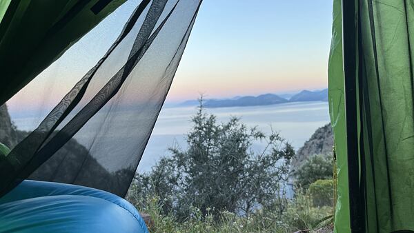 Na Lýkijské stezce se smí skoro všude kempovat nadivoko