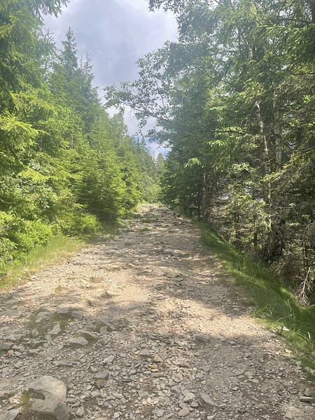 Čím se dostáváme výše, tím bude terén techničtější