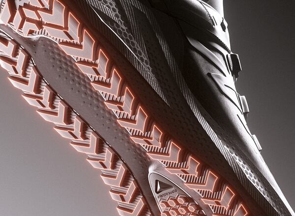 Gravelová běžecká obuv - detail podešve