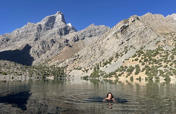 Fanské hory - trek v Tádžikistánu